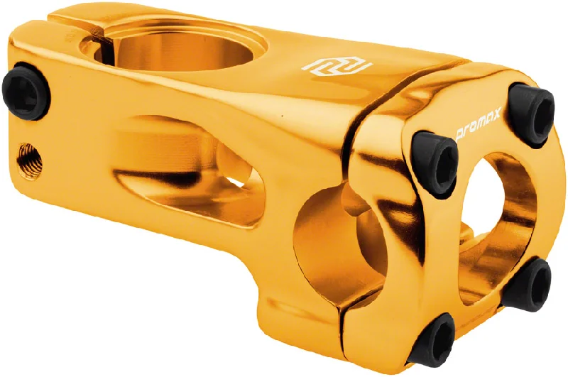 Downhill MTB helmet-Soft trail sleeves-Promax Banger BMX Stem - 48mm Front Load Gold