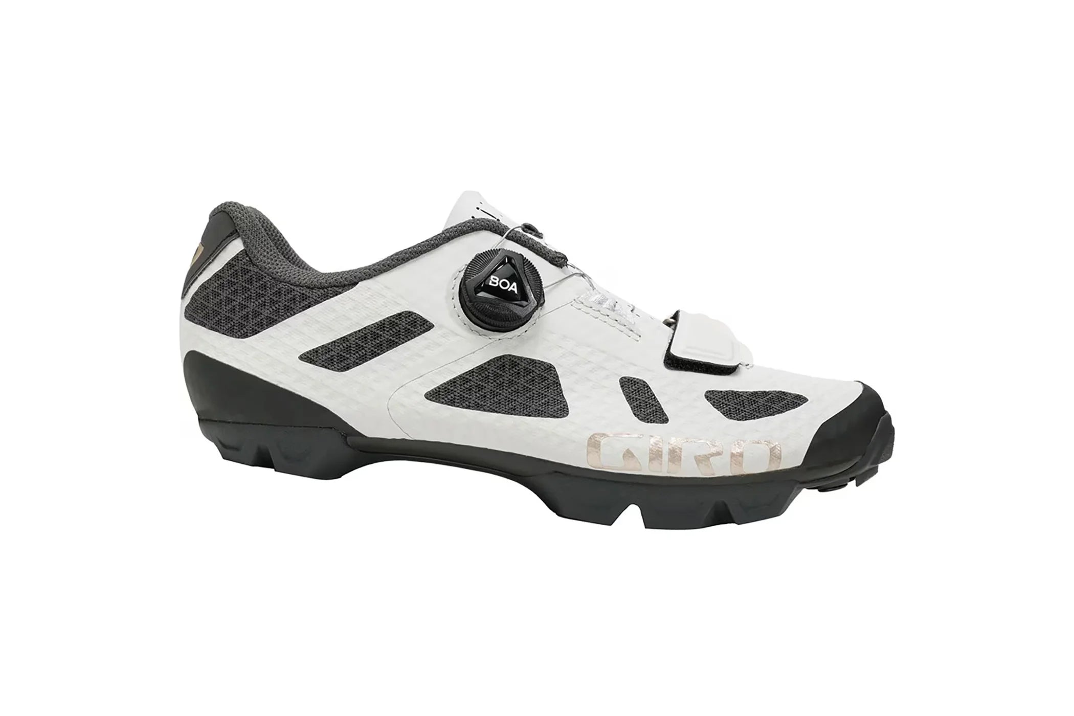 Firm gravel pedals-cycling clothing with smooth edge-Giro Rincon MTB Shoe - Womens - Light Sharkskin