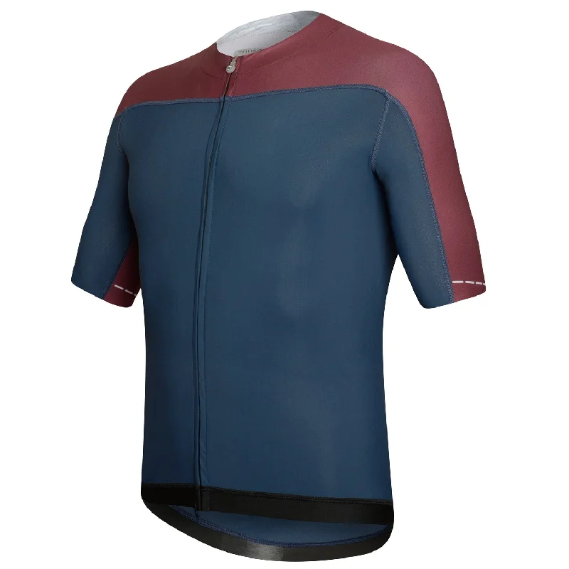 Race-ready MTB jersey-cycling clothing with rough routes-Maglia DotOut Skin 2019 - Blu