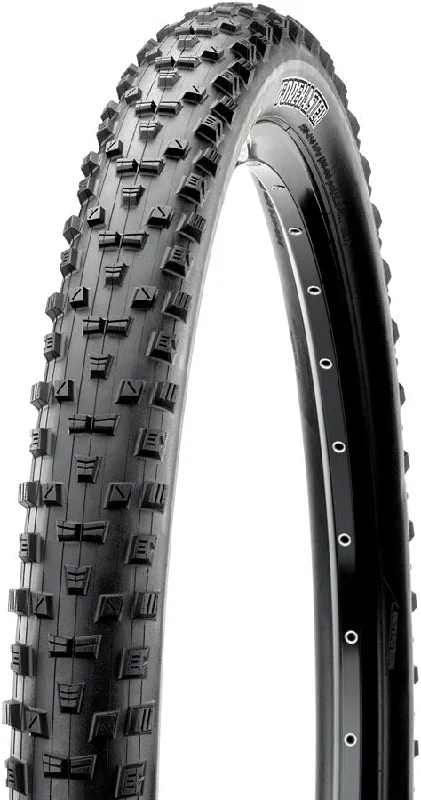 Sleek trail jersey-Elastic trail wrist guards-Maxxis Forekaster Tire - 29 x 2.4 Tubeless Folding Black Dual EXO