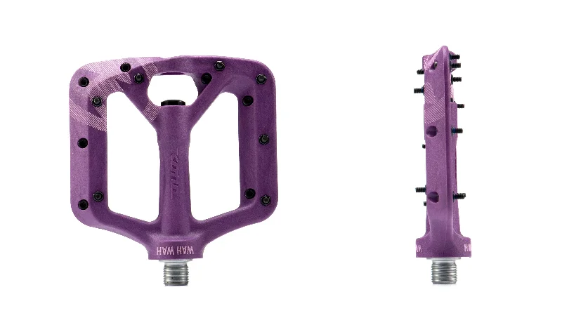 Thin tool bag-Kona Wah Wah 2 Composite Pedals - Small - Purple