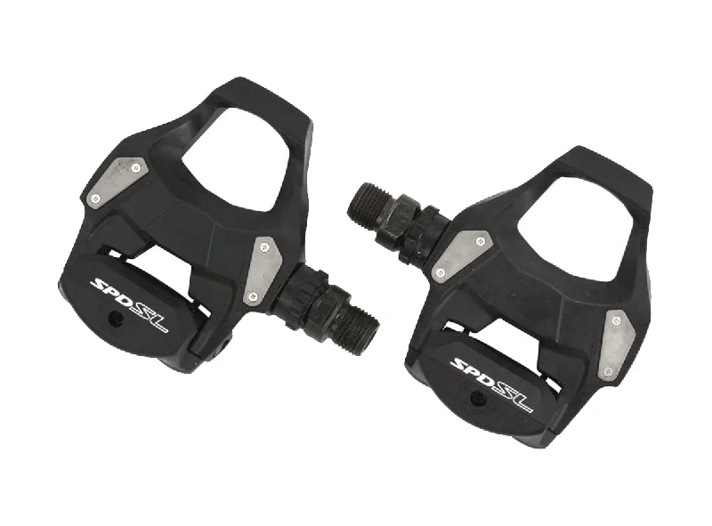 Built-in helmet speaker-Shimano RS500 SPD-SL Road Pedals - Black