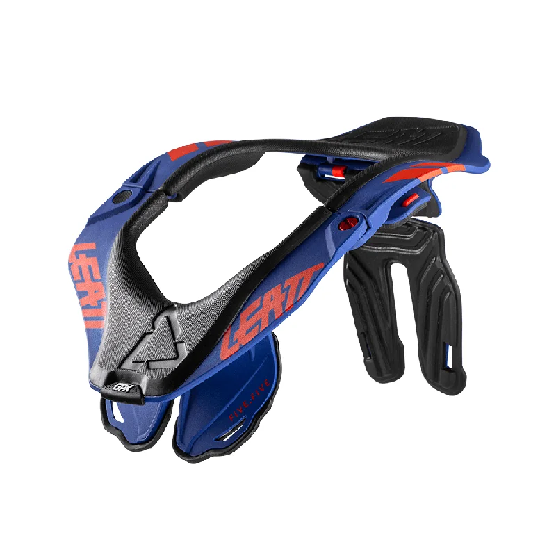 Reflective trail gloves-Bicycle tailgate ride-LEATT 2020 GPX 5.5 YOUTH NECK BRACE - ROYAL