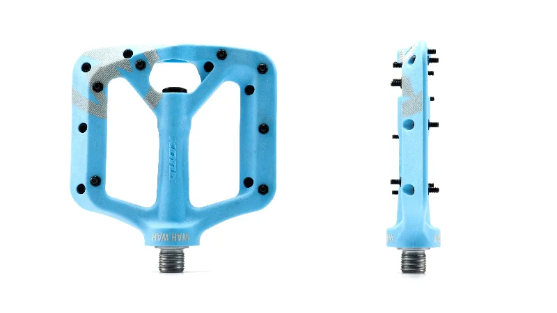 Tough hydration pack-Kona Wah Wah 2 Composite Pedals - Small - Powder Blue