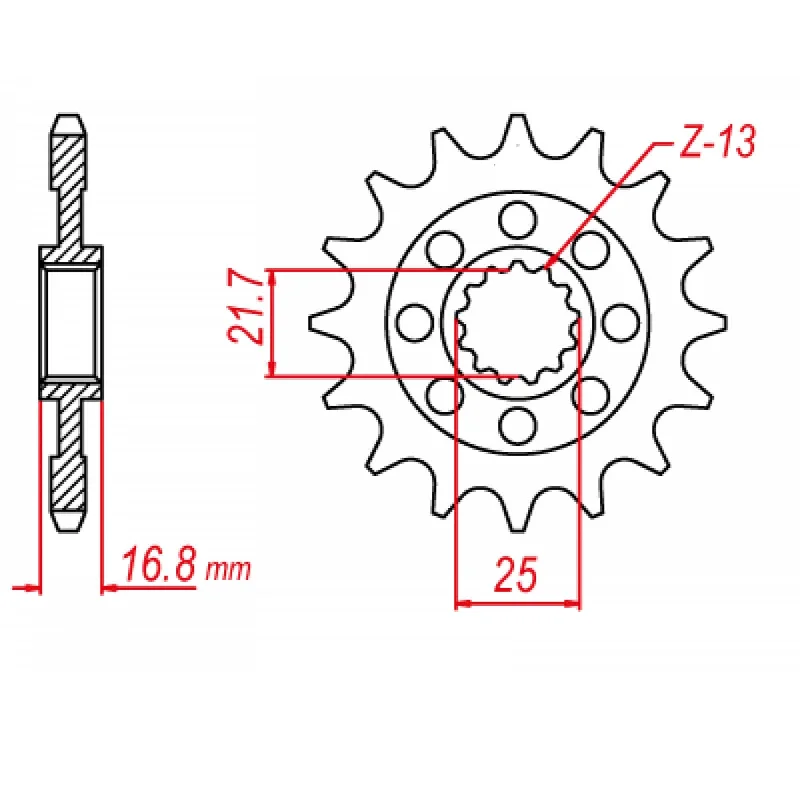 Soft bar tape-Slim trail headband-MTX 1373 Steel Front Sprocket #520 (16T) (10-MGS-16)