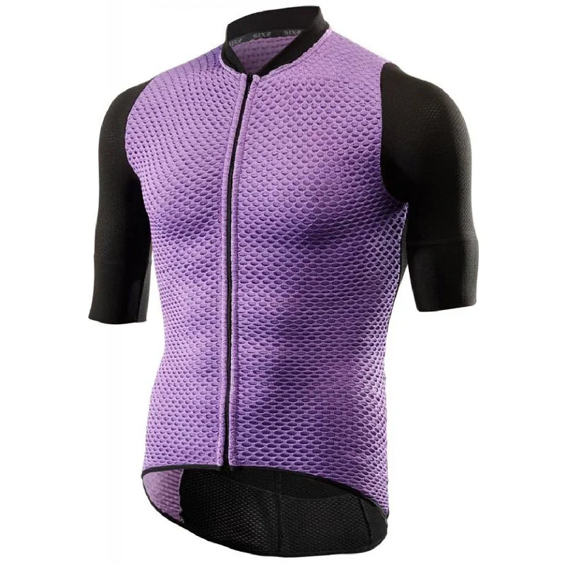 Tough trail grips-cycling clothing for dusk trails-Maglia SIX2 Hive - Lilla