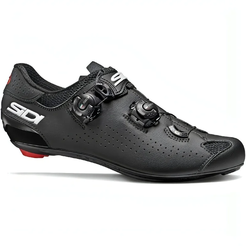 Neon pack cover-cycling clothing with smooth threads-Sidi Genius 10 Road Cycling Shoes - Black