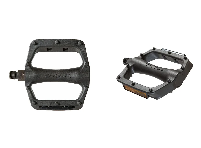 Soft trail jersey-Kona Jackshit 2 Composite Pedals - Black