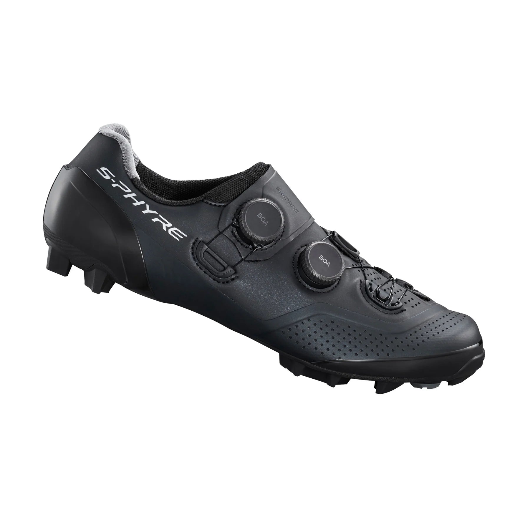 Soft trail base layer-cycling clothing for quick dispatch-Shimano XC902 S-Phyre SPD XC MTB Shoe - Wide - Black