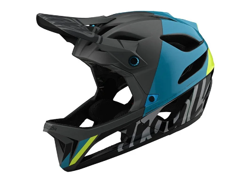 Elastic trail covers-Bicycle helmet layer storm-Troy Lee Designs Stage MIPS Full Face Helmet - Nova - Gray - 2021