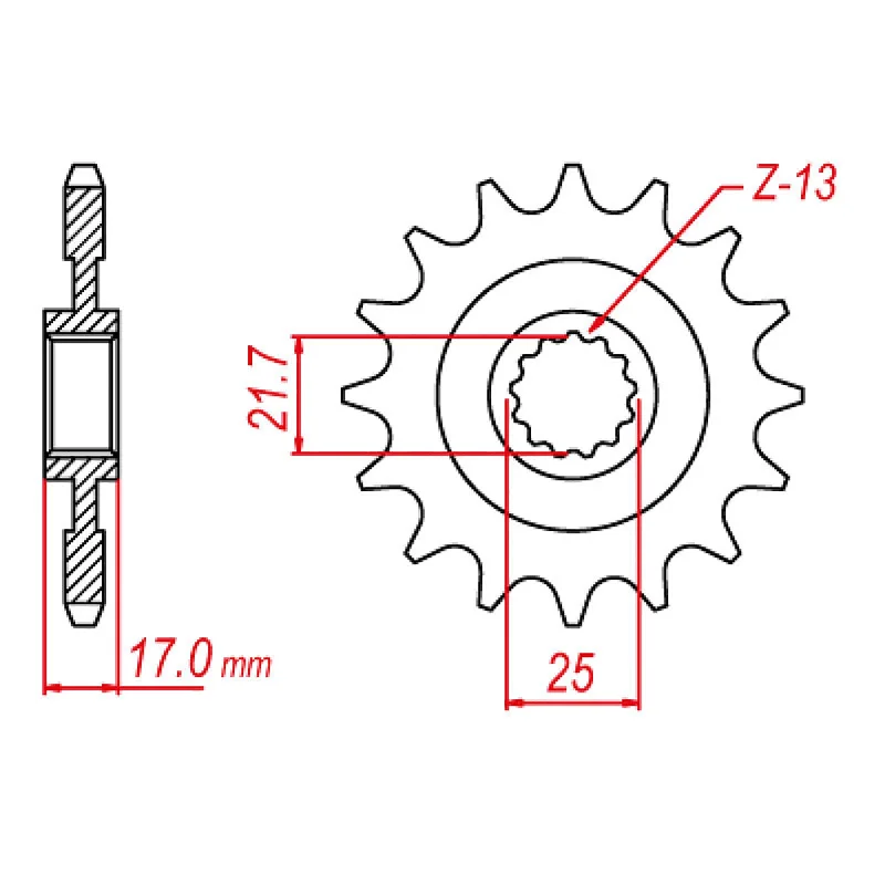 Thin MTB shin pads-Elastic trail cap-MTX 1373 Steel Front Sprocket #520 (15T) (10-MGS-15)