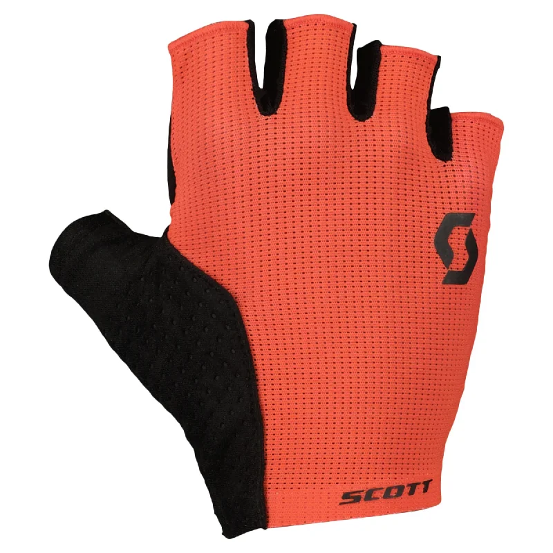 Thin wrist pads-cycling clothing with dense warmth-Guanti Scott Essential Gel SF - Rosso chiaro