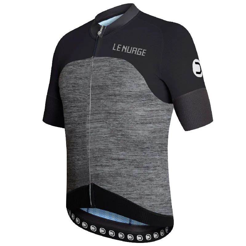 Lightweight chain guard-cycling clothing with rapid slots-Maglia DotOut Le Nuage - Grigio