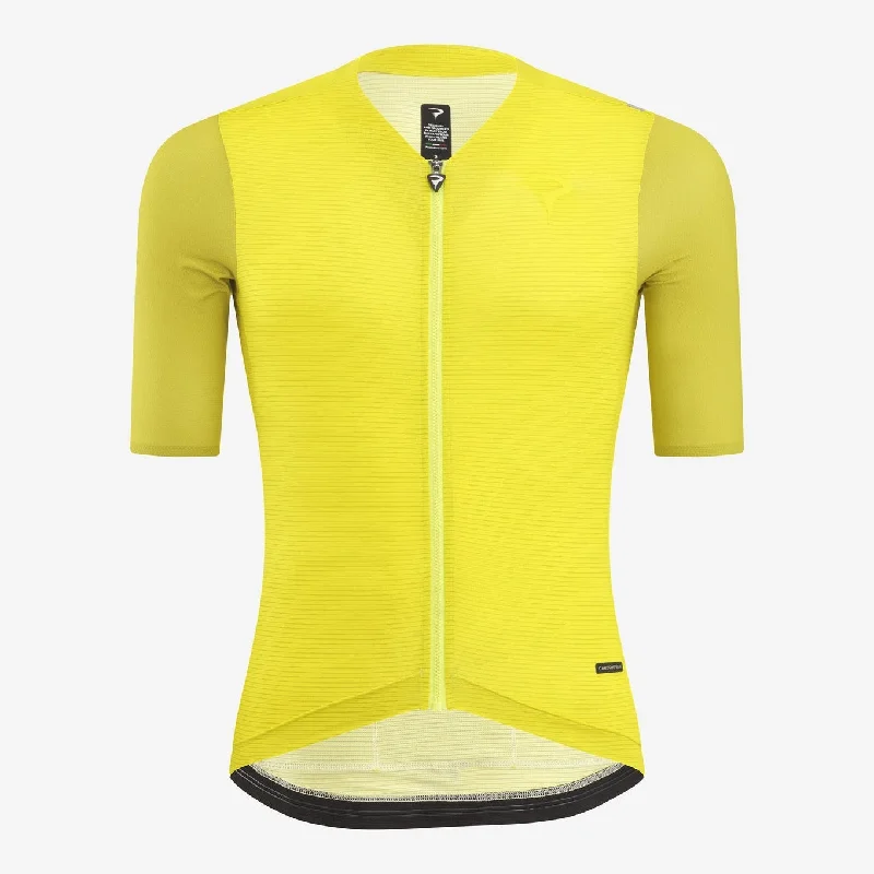 Neon trail raincoat-cycling clothing with vintage edge-Maglia Pinarello F9 - Giallo