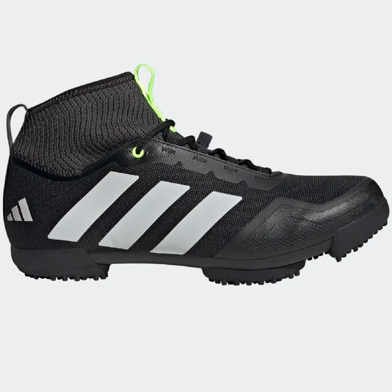 Padded gravel gloves-cycling clothing with firm cuffs-Scarpe Adidas The Gravel Shoe 2.0 - Nero bianco