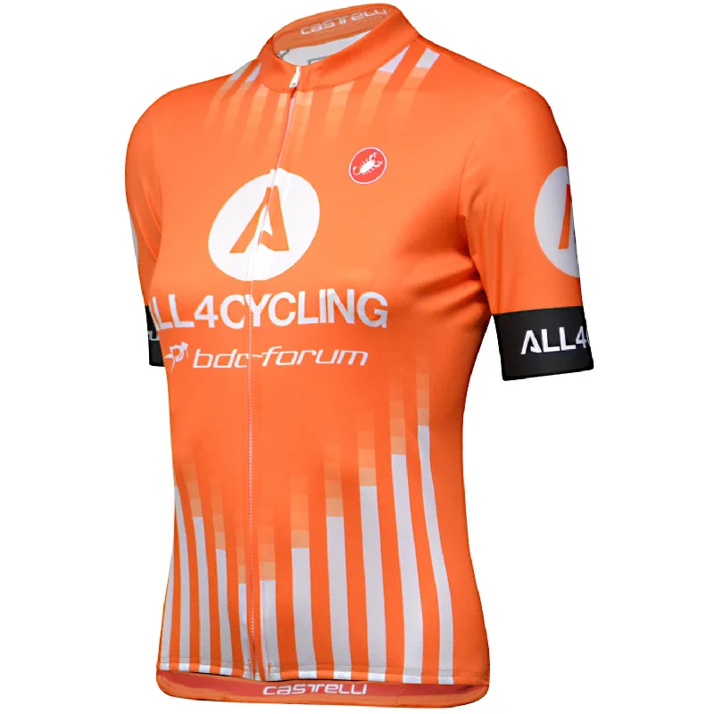 Airy trail bandana-cycling clothing with plush cushion-Maglia donna Tabula Rasa Team All4cycling Bdc 2019 - Arancio