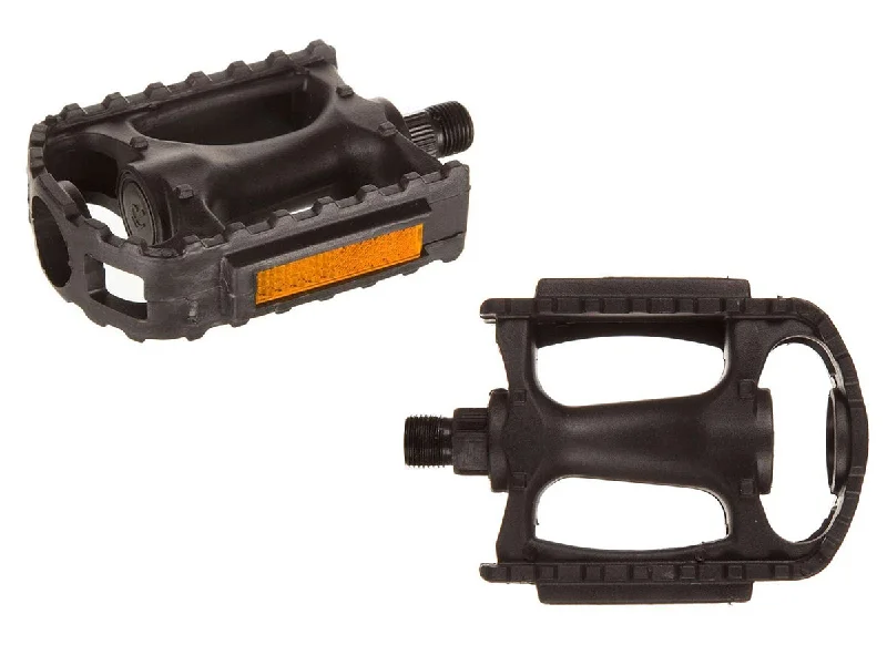 Thin trail goggles-Evo Swivel Resin Pedals - Black