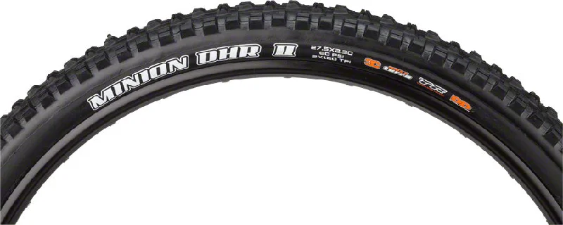 Anti-fog bike goggles-Soft trail shorts-Maxxis Minion DHR II Tire - 27.5 x 2.3 Tubeless Folding BLK 3C MaxxTerra DD