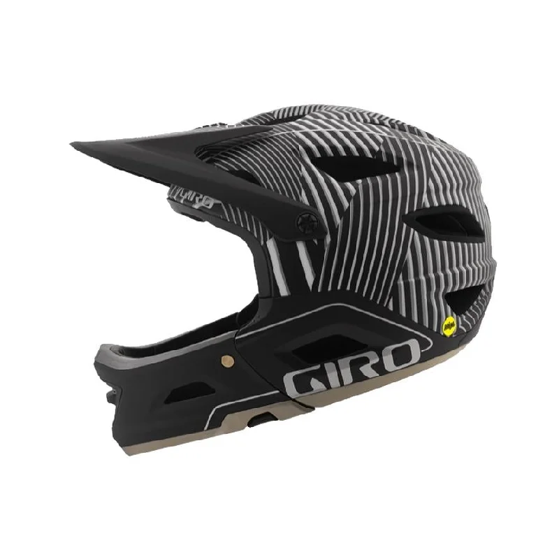 Breathable shoe pads-Bicycle helmet dome trace-Giro Switchblade MIPS Full Face Helmet - Matt Dazzle