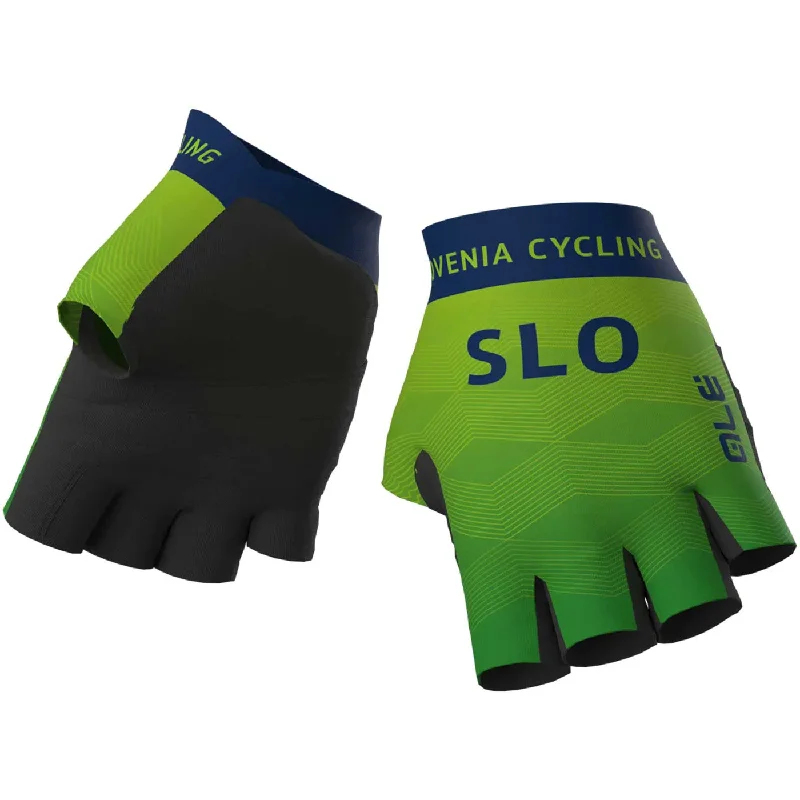 Soft trail seat pad-cycling clothing with vast pouches-Guanti Ale Nazionale Slovenia 2024