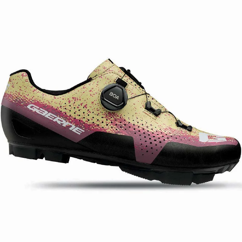 Thin trail laces-cycling clothing with funk zap-Scarpe mtb Gaerne Lampo - Marrone