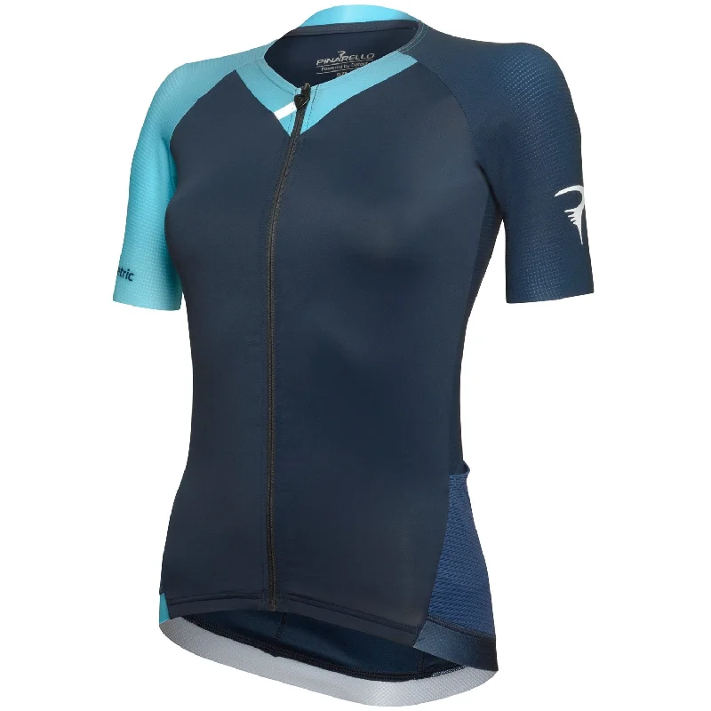 Elastic trail tights-cycling clothing with fine edge-Maglia Donna Pinarello Star - Blu