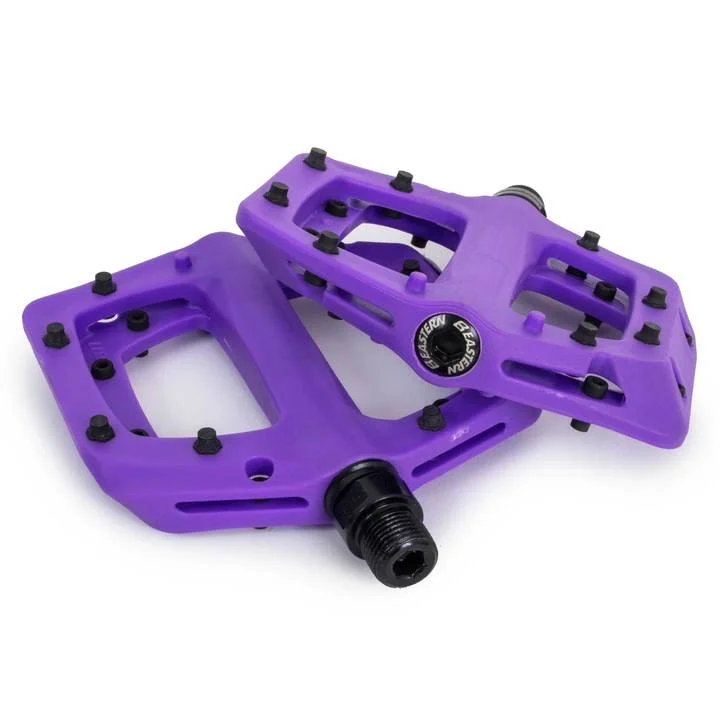 Lightweight bar pouch-Eastern Linx MTB Flat Pedals - Purple