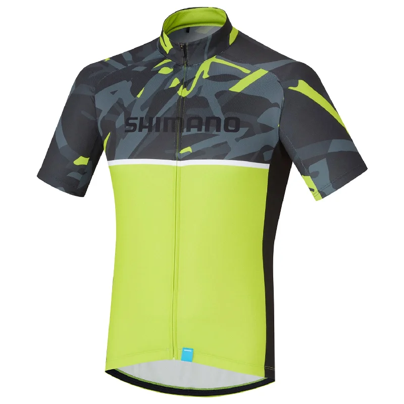 Durable chain oil-cycling clothing with calm rides-Maglia Shimano Team - Giallo