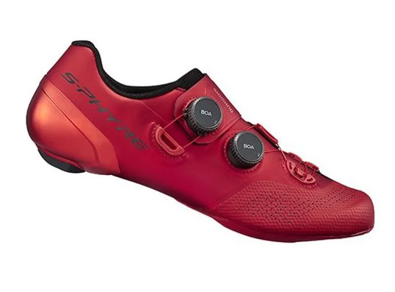 Compact seat bag-cycling clothing with soft threads-Shimano RC902 Sphyre Road Shoe - Red