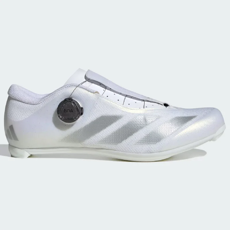 Tough arm shields-cycling clothing for epic adventures-Scarpe Adidas Tempo 3-Stripes Boa - Bianco