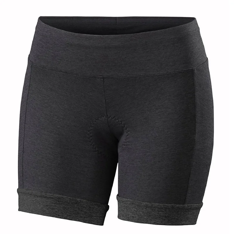 Lightweight frame sack-cycling clothing with deep linings-Pantaloncini donna Shasta - Nero