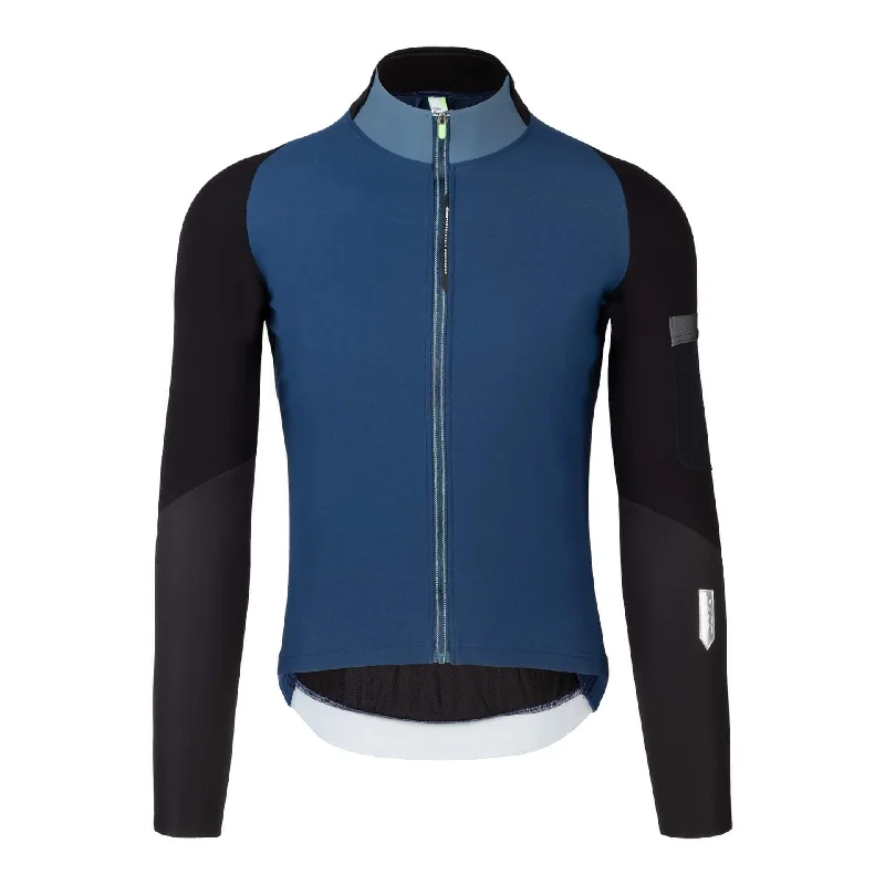 Elastic trail covers-cycling clothing with snug fit-Hybrid Que X Long Sleeve Jersey