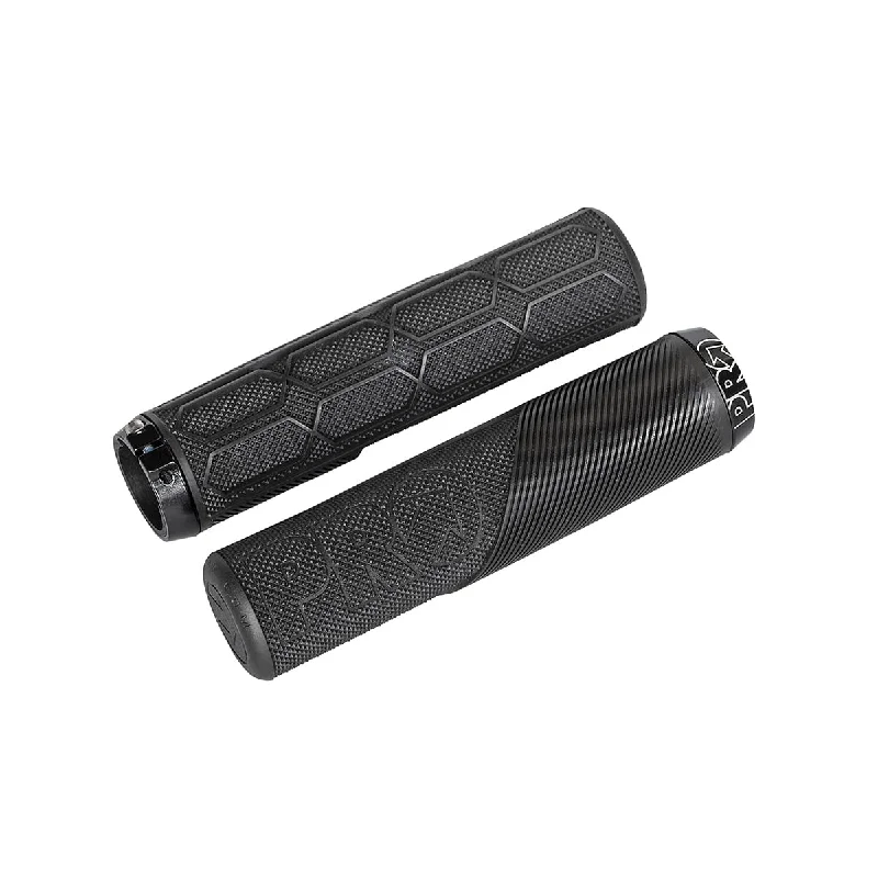 soft luxury bicycle grips-Sleek trail jersey-Pro Lock On Trail Grips - Black