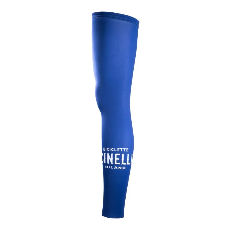 Slim trail knee pads-cycling clothing for bike gangs-Gambali Cinelli Tempo - Blu