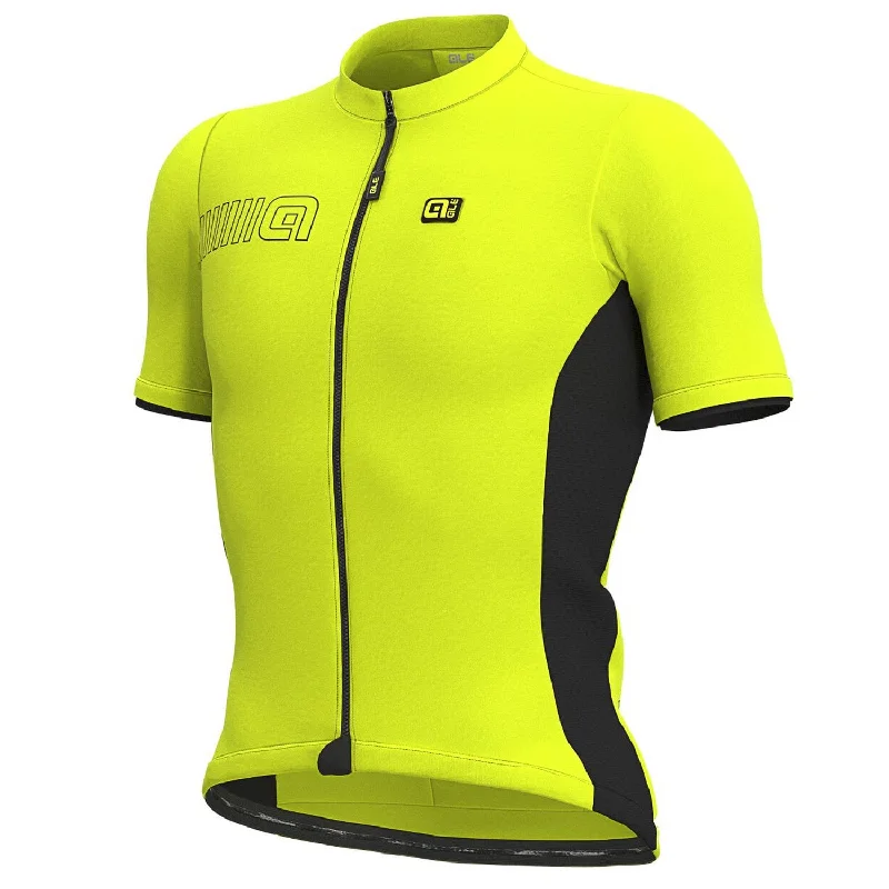 Soft trail trunks-cycling clothing with full flex-Maglia Ale Solid Color Block - Giallo fluo