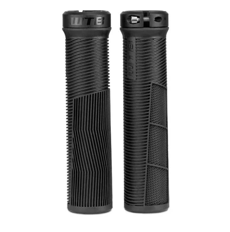 non-slip nylon bicycle grips-Soft-lined bike jacket-WTB Wavelength MTB Grip - Black