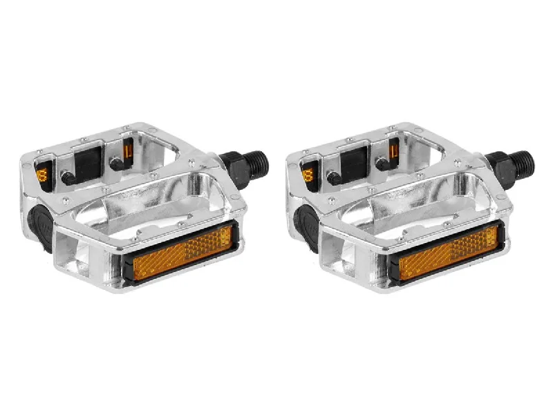 Slim trail arm pads-CBO Generic Alloy Platform Pedals - Silver