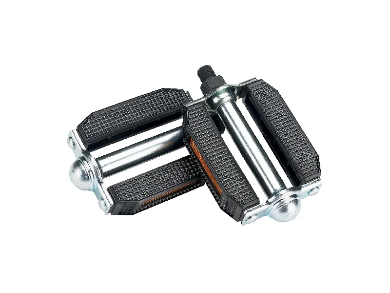 Airy trail tank-Electra Deluxe Block Pedals - Chrome-Black