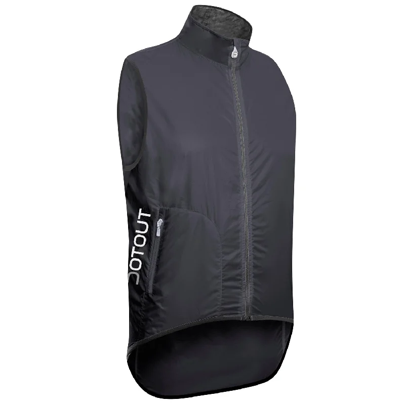 Padded trail jersey-cycling clothing for quick dispatch-Gilet Dotout Tempo - Grigio