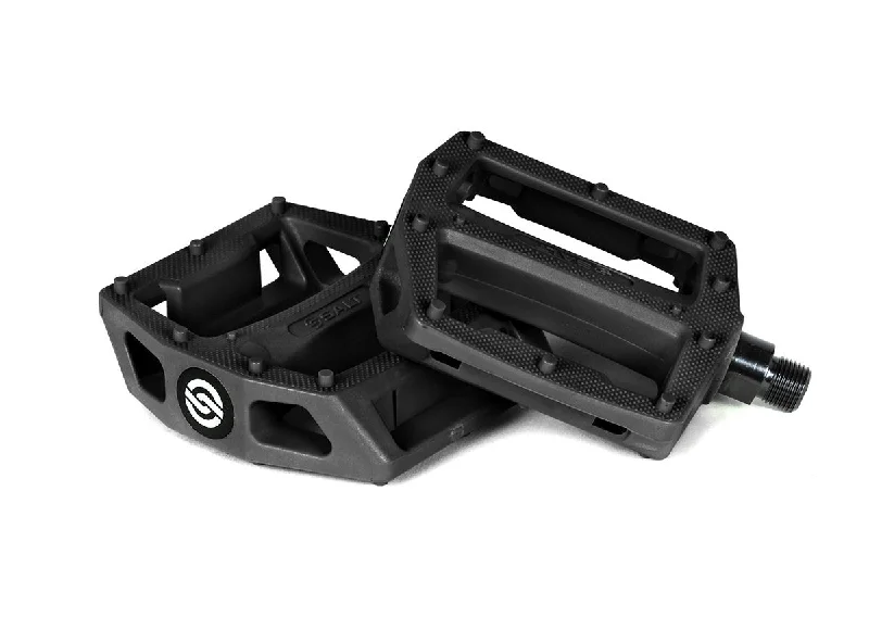 Firm elbow pads-Salt AM Platform MTB Pedals - Black