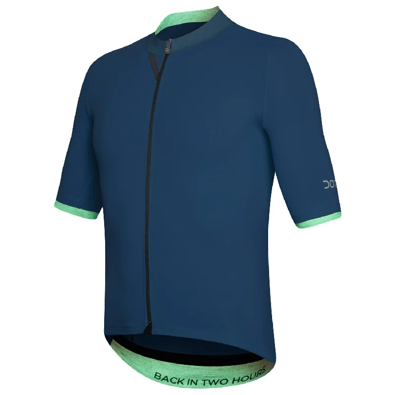 Cooling bike balaclava-cycling clothing with neat flair-Maglia DotOut Kyro - Blu