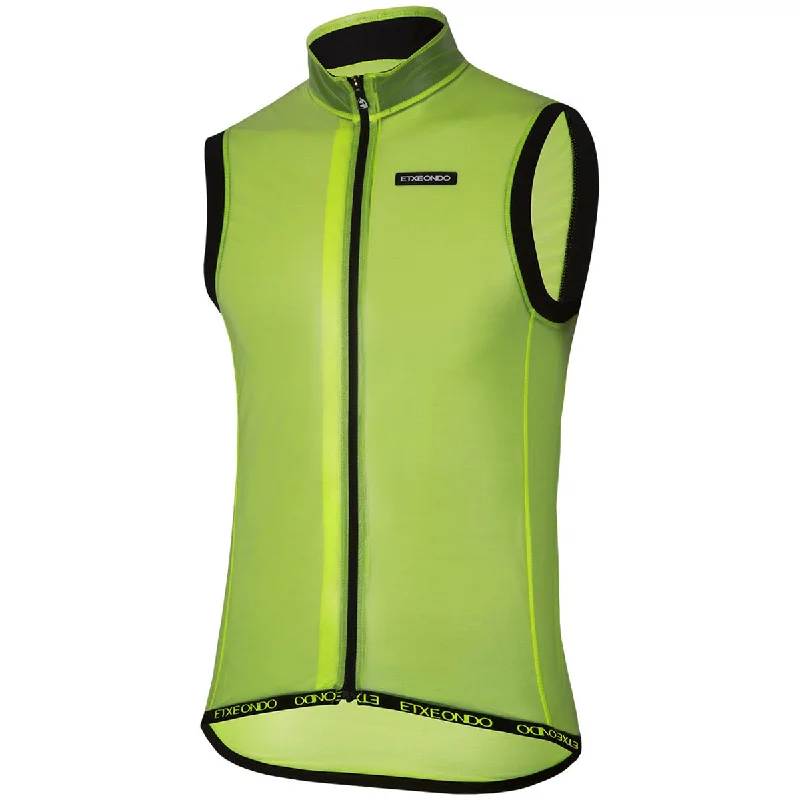 Reflective trail bands-cycling clothing for epic grit-Gilet Etxeondo Busti 19 - Giallo