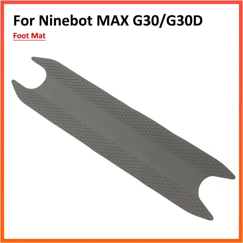 Soft trail gloves-Foot Pad for Ninebot MAX G30 Kickscooter Foot Rubber Sticker Electric Scooter Adhesive Pedal Cover Repair Parts