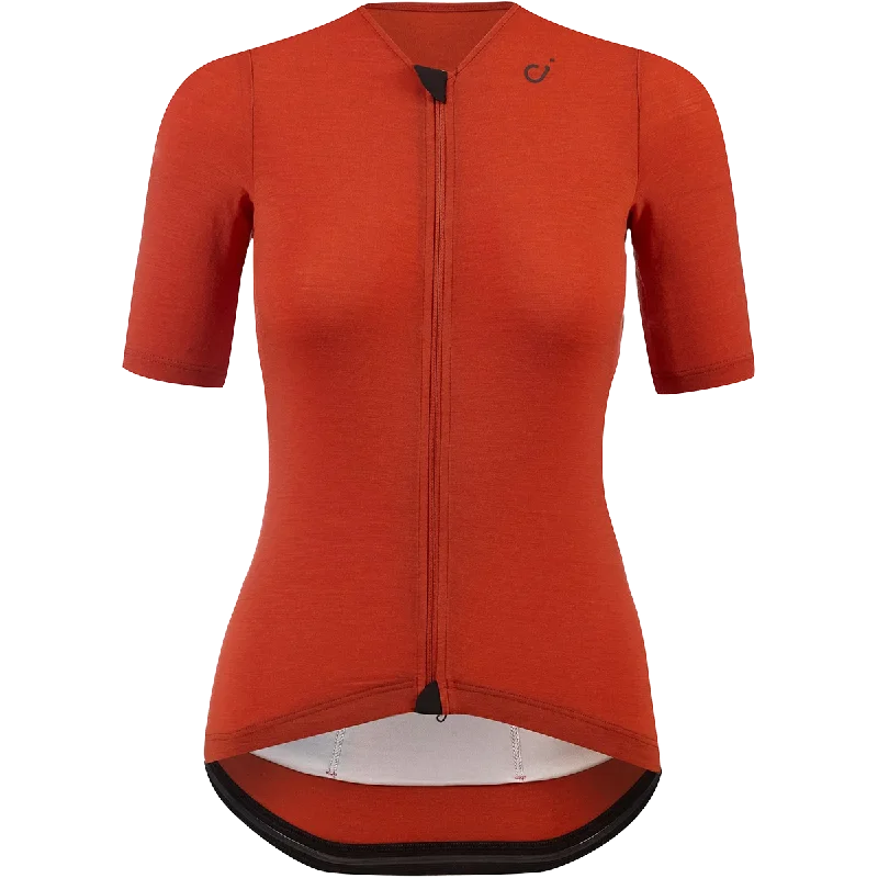 Neon saddle pad-whisper-light cycling clothing for bursts-Women's Concept Merino Jersey