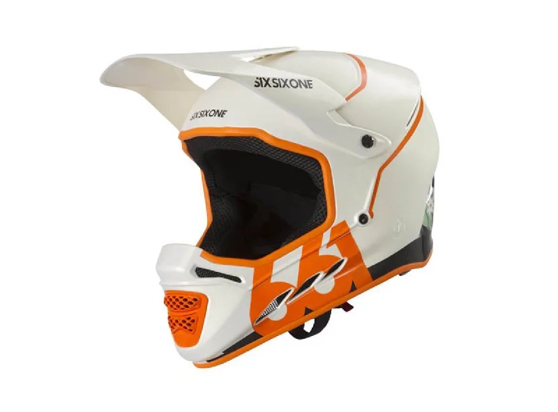 Airy trail tank-Bicycle helmet mesh action-661 Reset MTB Full Face Helmet - Tropic Orange