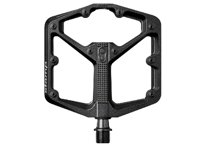 Tough gravel pedals-Crank Brothers Stamp 3 Large Platform Pedals - Black