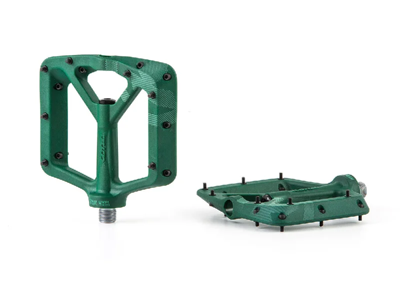 Soft arm warmers-Kona Wah Wah 2 Composite Pedals - Forest Green