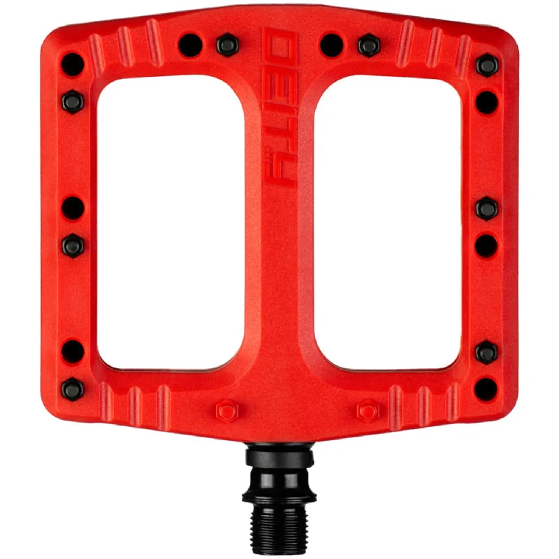 Adjustable bar mirror-Pedali Deity Deftrap - Rosso