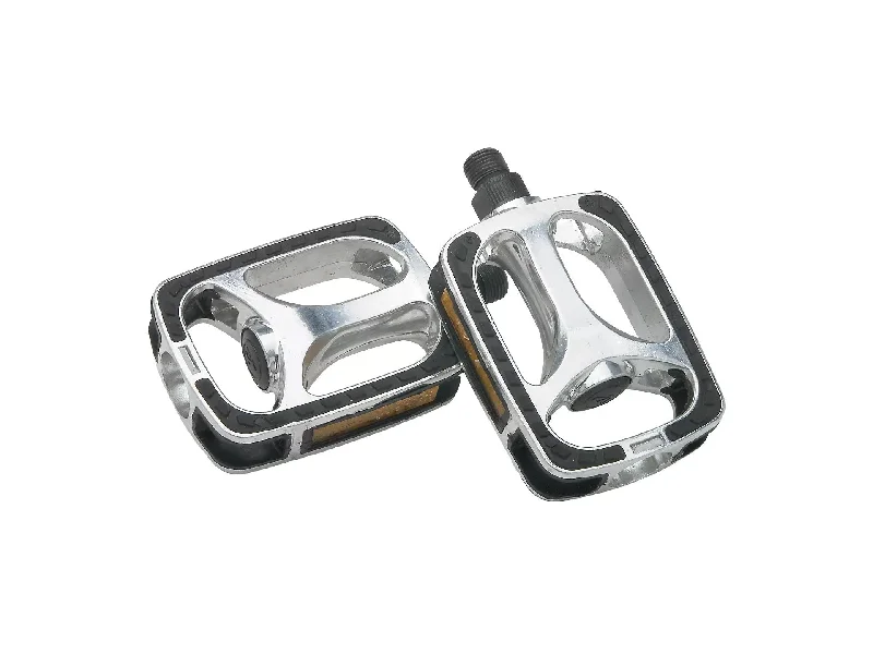 Windproof trail cap-Electra City Alloy Pedals - Silver