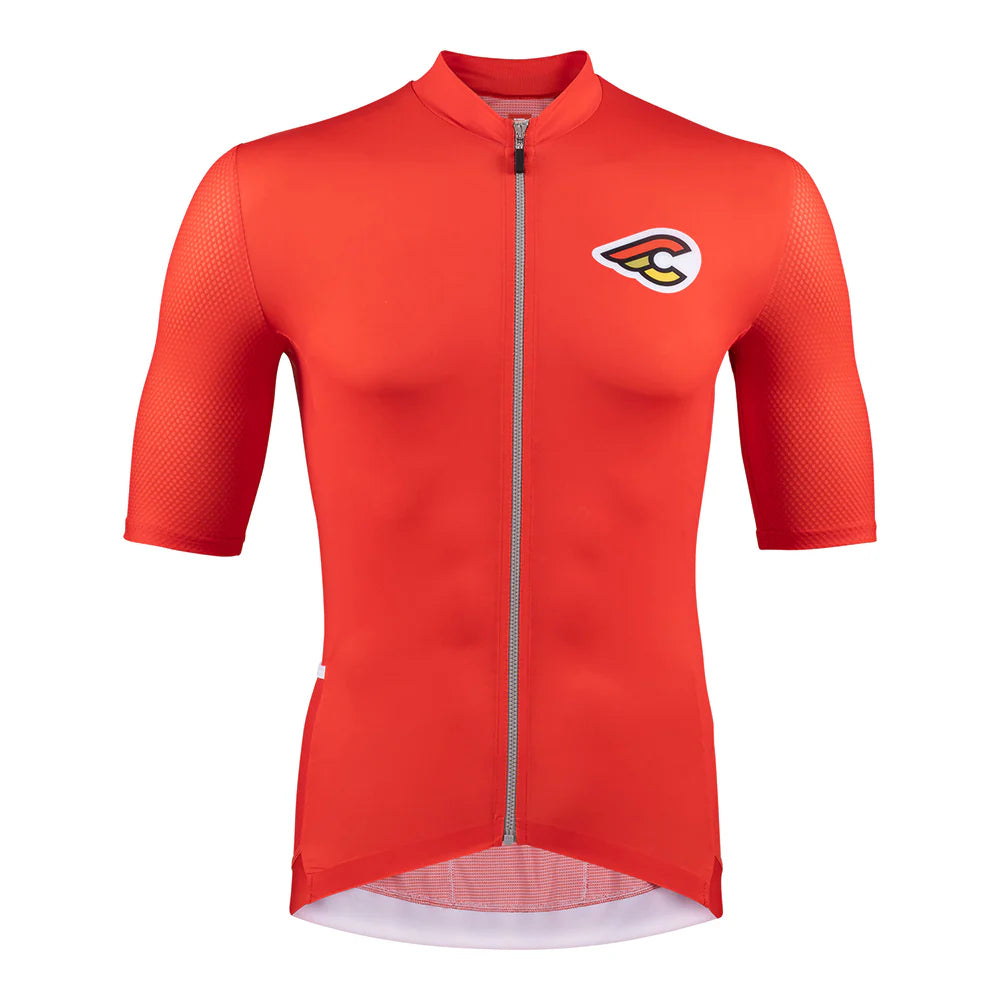 Tough bike panniers-cycling clothing with full flex-Maglia Cinelli Tempo Mesh - Rosso